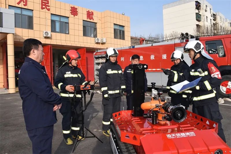 &ldquo;新戰(zhàn)友&rdquo;入列，使命必達， 北京凌天智能助力東營油田消防隊